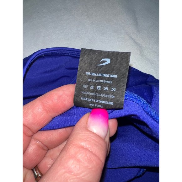 BOXRAW Electric Blue High Waist Leggings Size Small - Picture 10 of 12